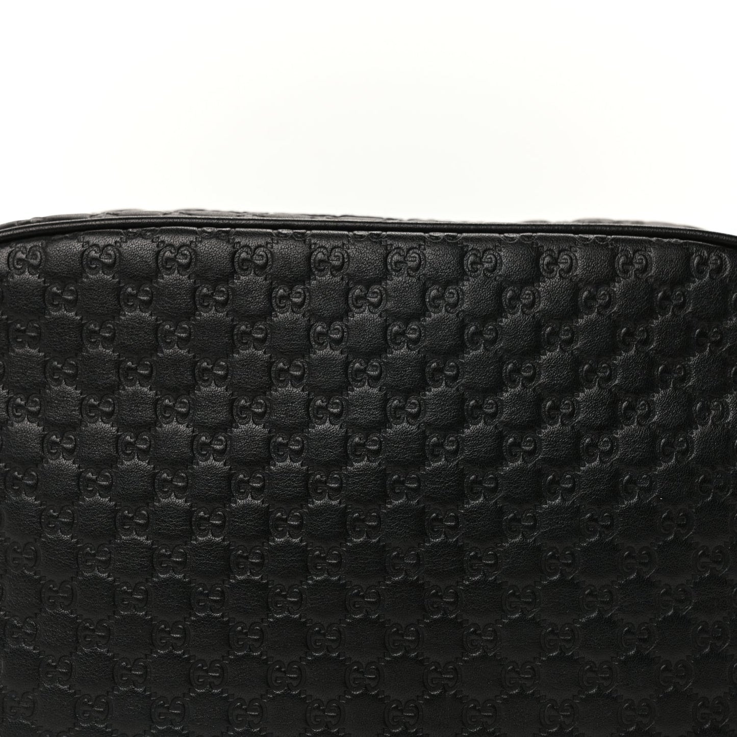 Microguccissima Mini Bree Messenger Bag Black
