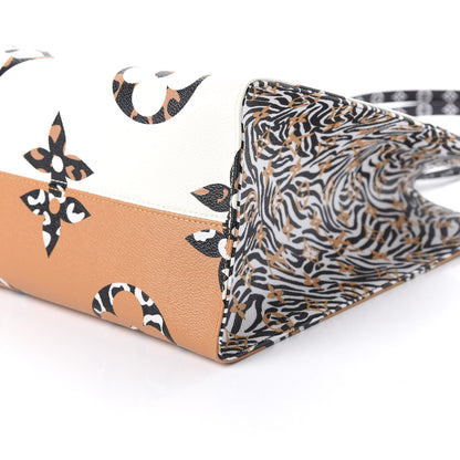 Louis Vuitton Monogram Giant Jungle Onthego GM Ivory 7 of 9