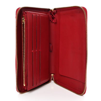 Louis Vuitton Vernis Zippy Organizer Wallet Pomme D'Amour 5 of 14