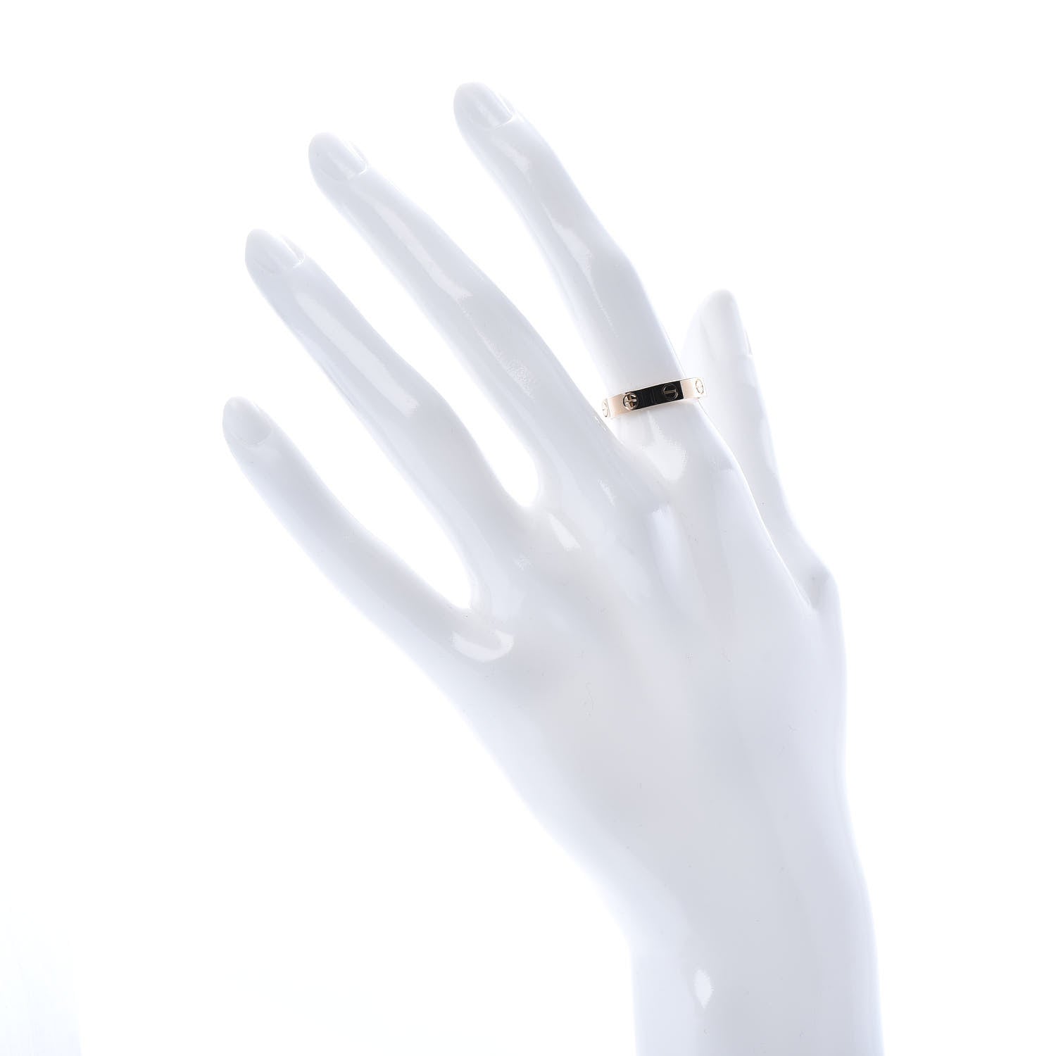 Cartier 18K Pink Gold 3.5mm LOVE Wedding Band Ring 52 6 2 of 4