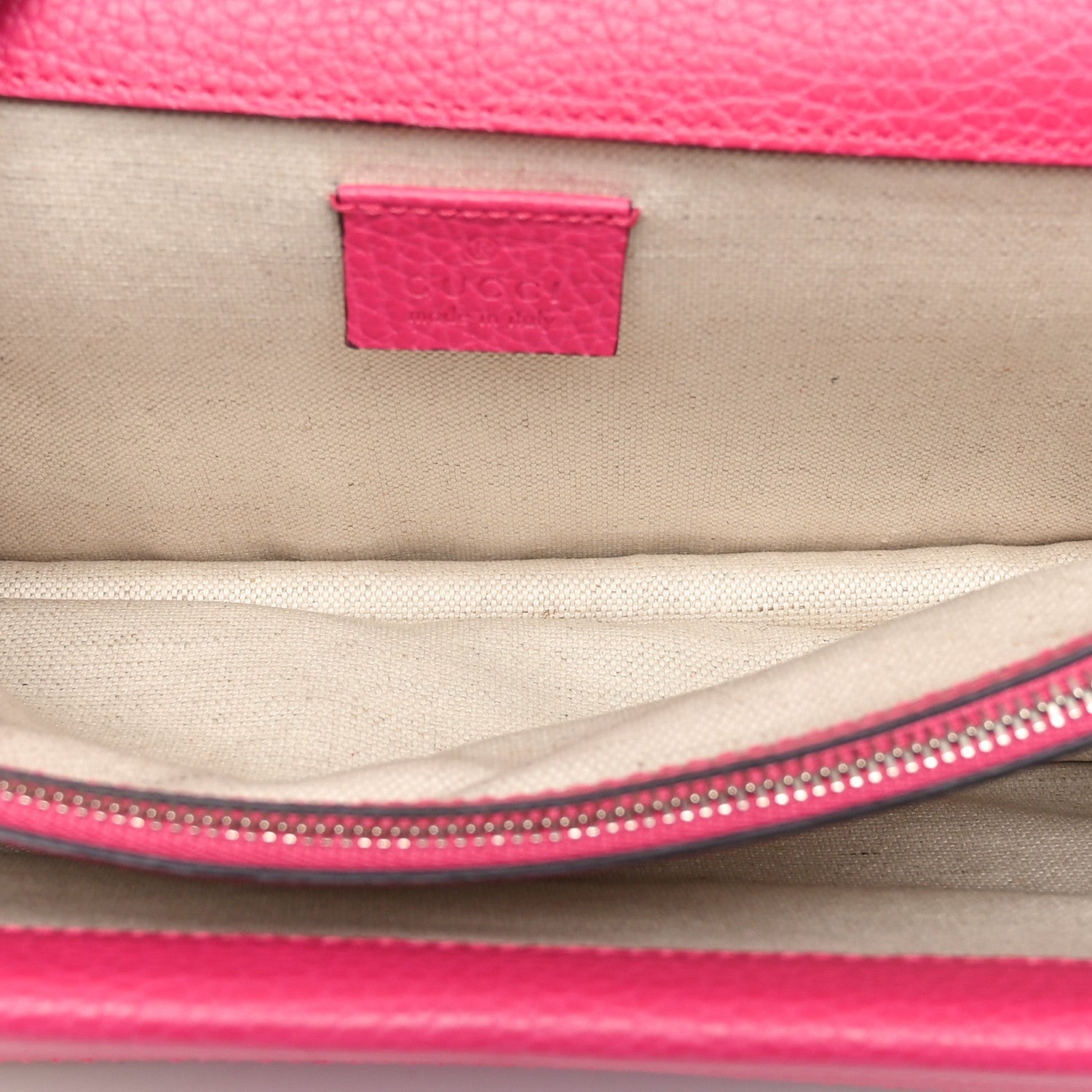 Gucci Pebbled Calfskin Embellished fy Small Dionysus Shoulder Bag Rosa 5 of 7