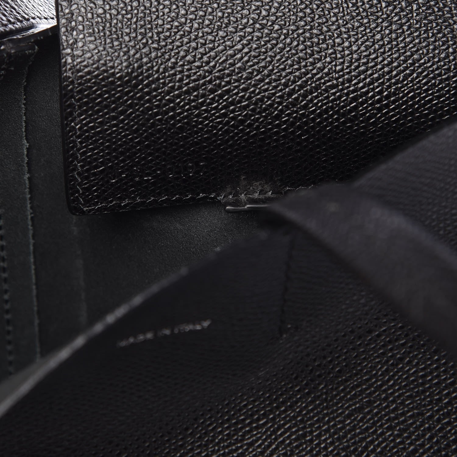 Celine Grained Calfskin Small Vertical Cabas Black 10 of 15