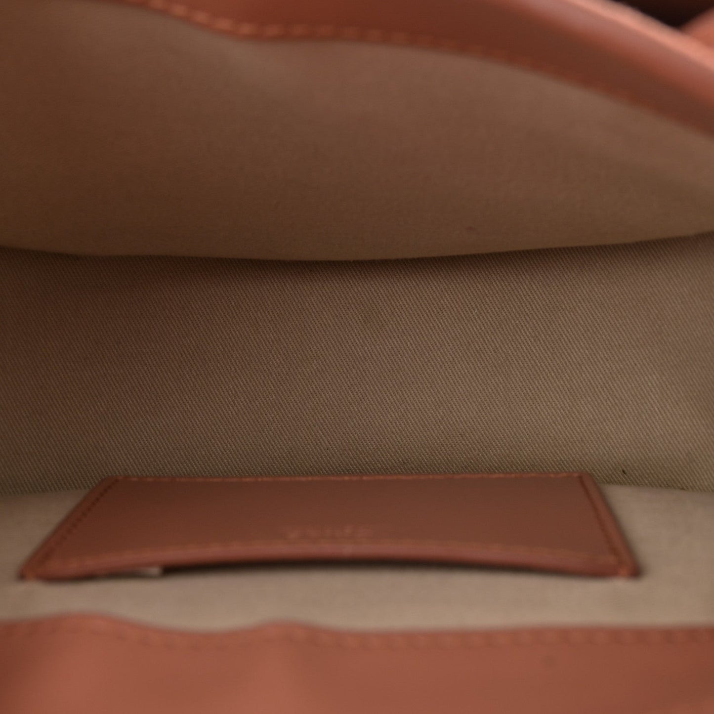 Calfskin Small Tess Bag Muted Brown