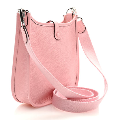 Hermes Taurillon Clemence Evelyne TPM Rose Sakura 2 of 9