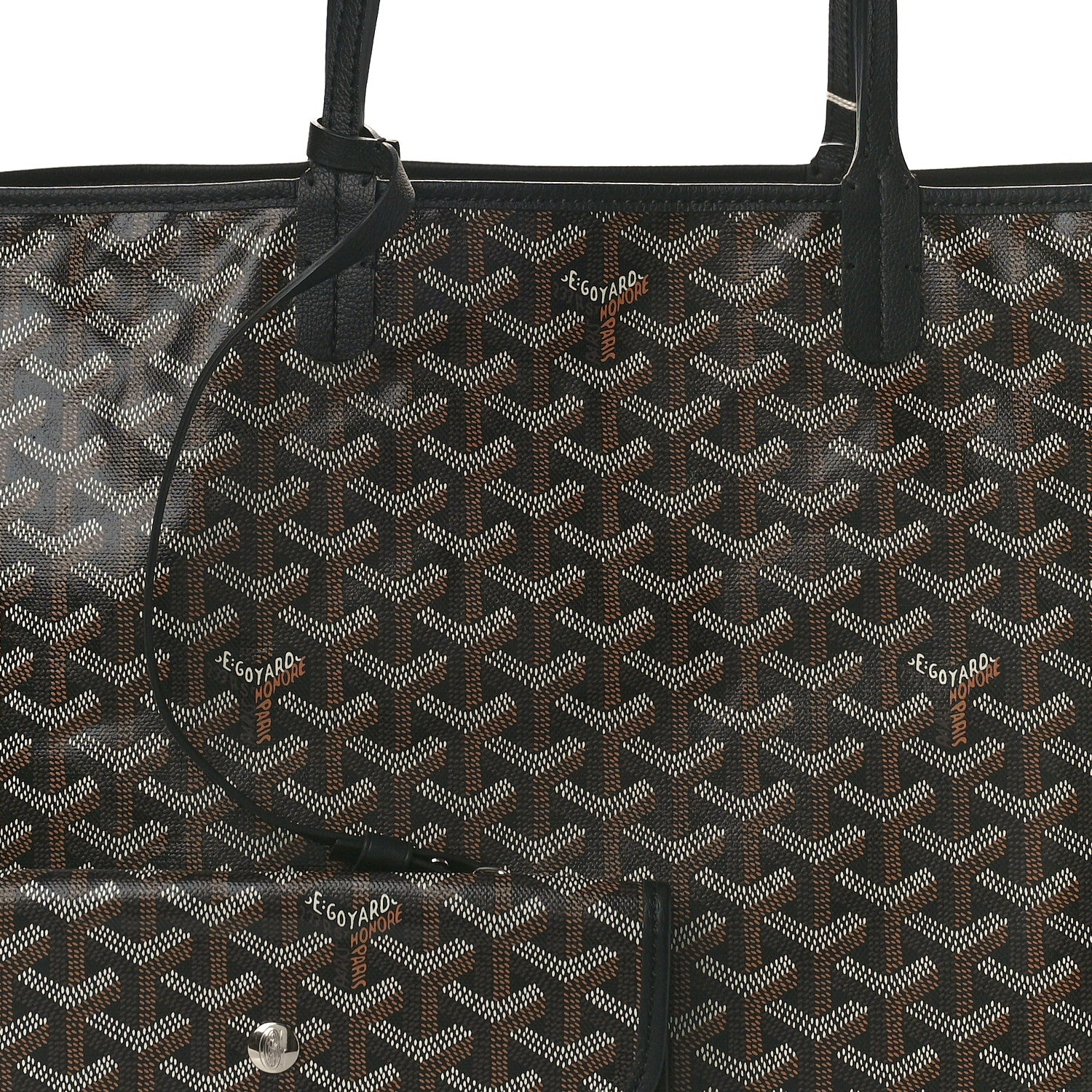 Goyard Goyardine Saint Louis PM Black 8 of 10
