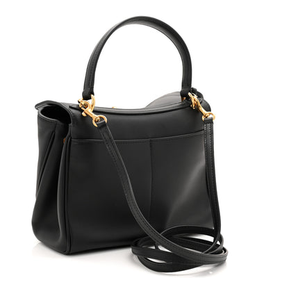Balenciaga Natural Smooth Calfskin Mini Rodeo Top Handle Handbag Black 3 of 9