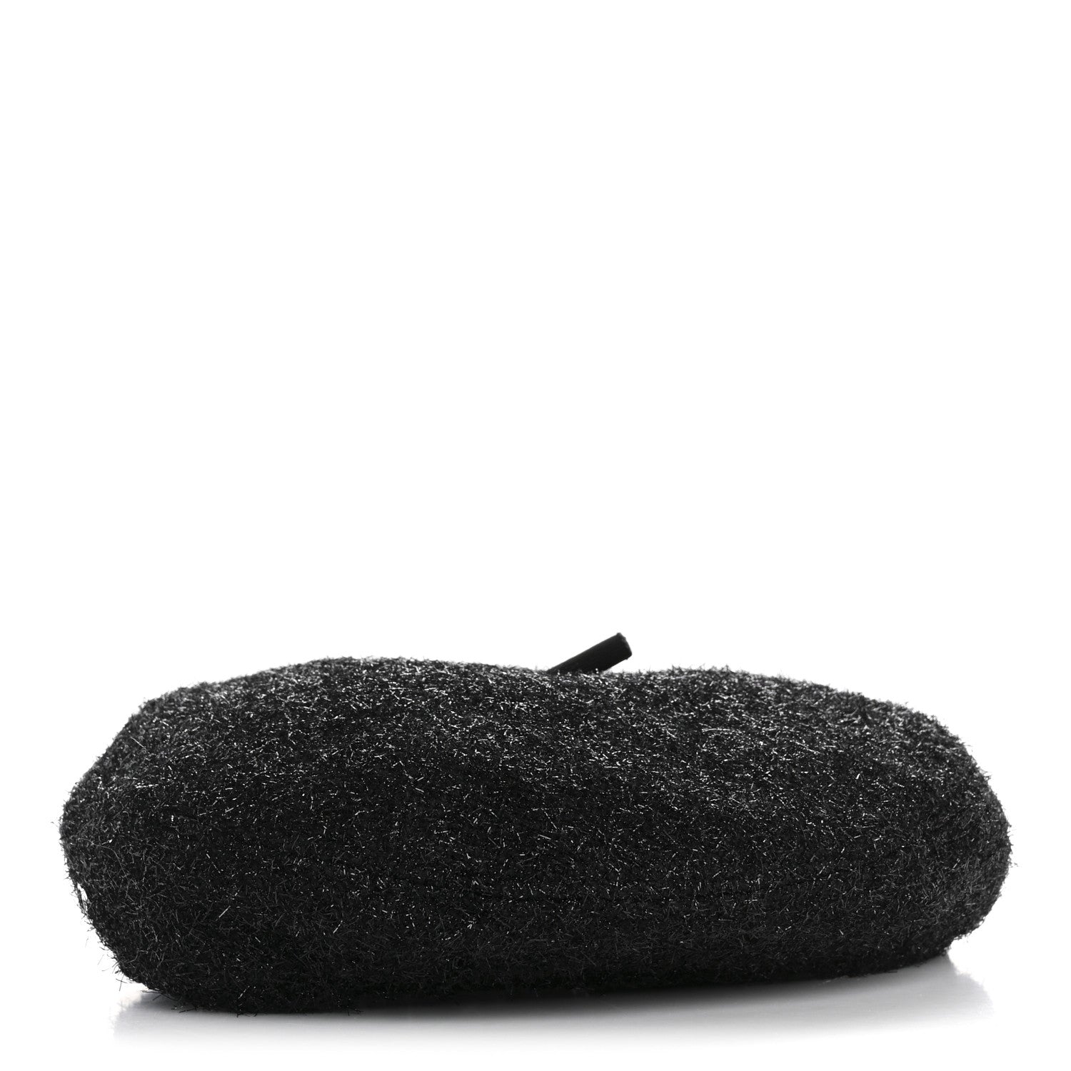 Chanel Cotton Metallic CC Beret L Black 4 of 8