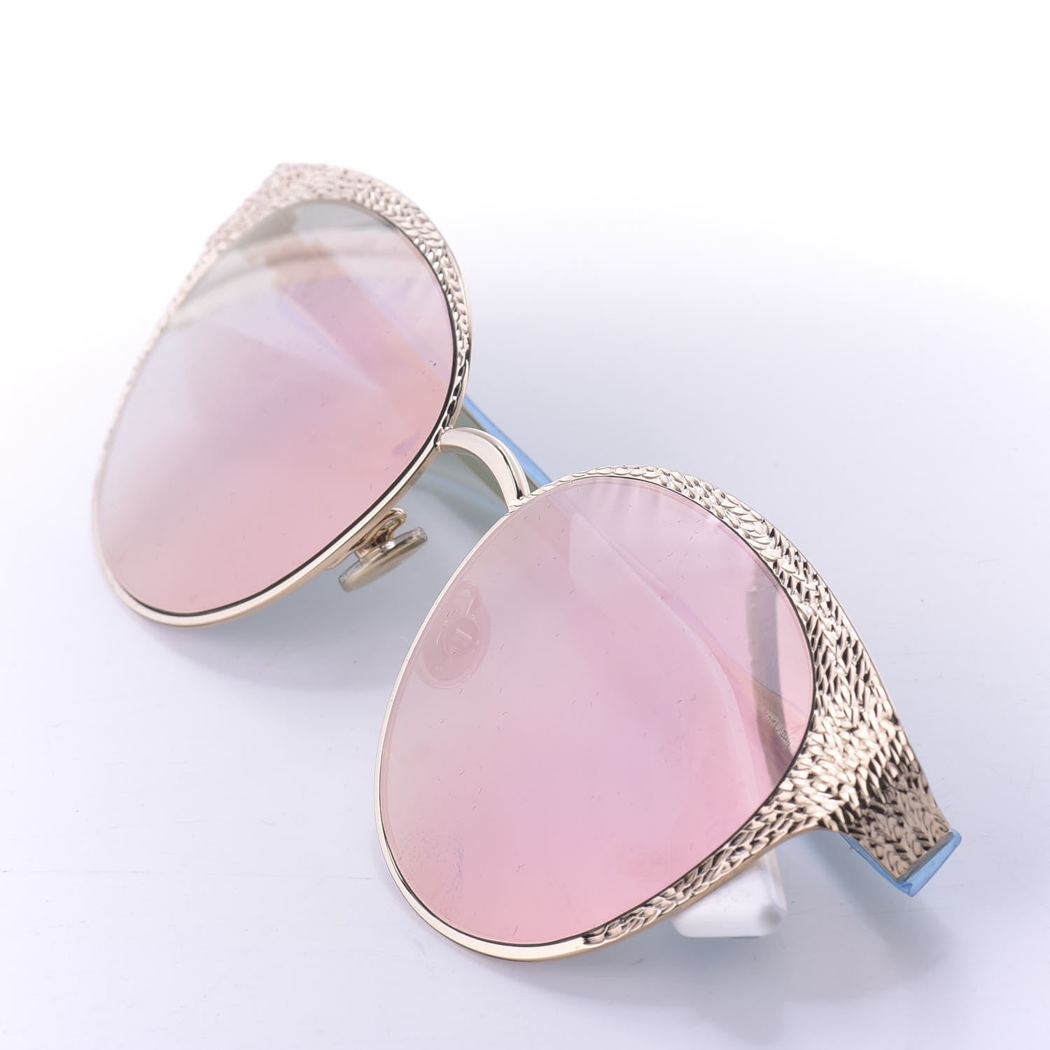 Christian Dior Unique Limited Edition Sunglasses Gold 7 of 8