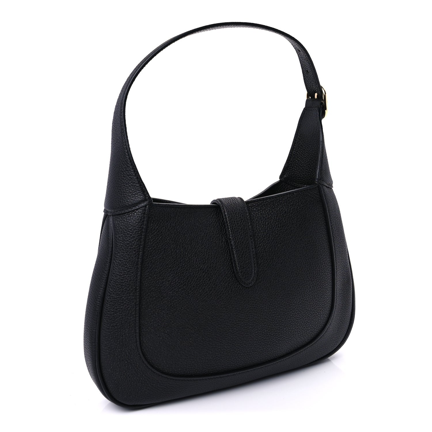 Gucci Pebbled Calfskin Small Jackie 1961 Hobo  Black 2 of 8