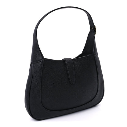 Gucci Pebbled Calfskin Small Jackie 1961 Hobo  Black 2 of 8