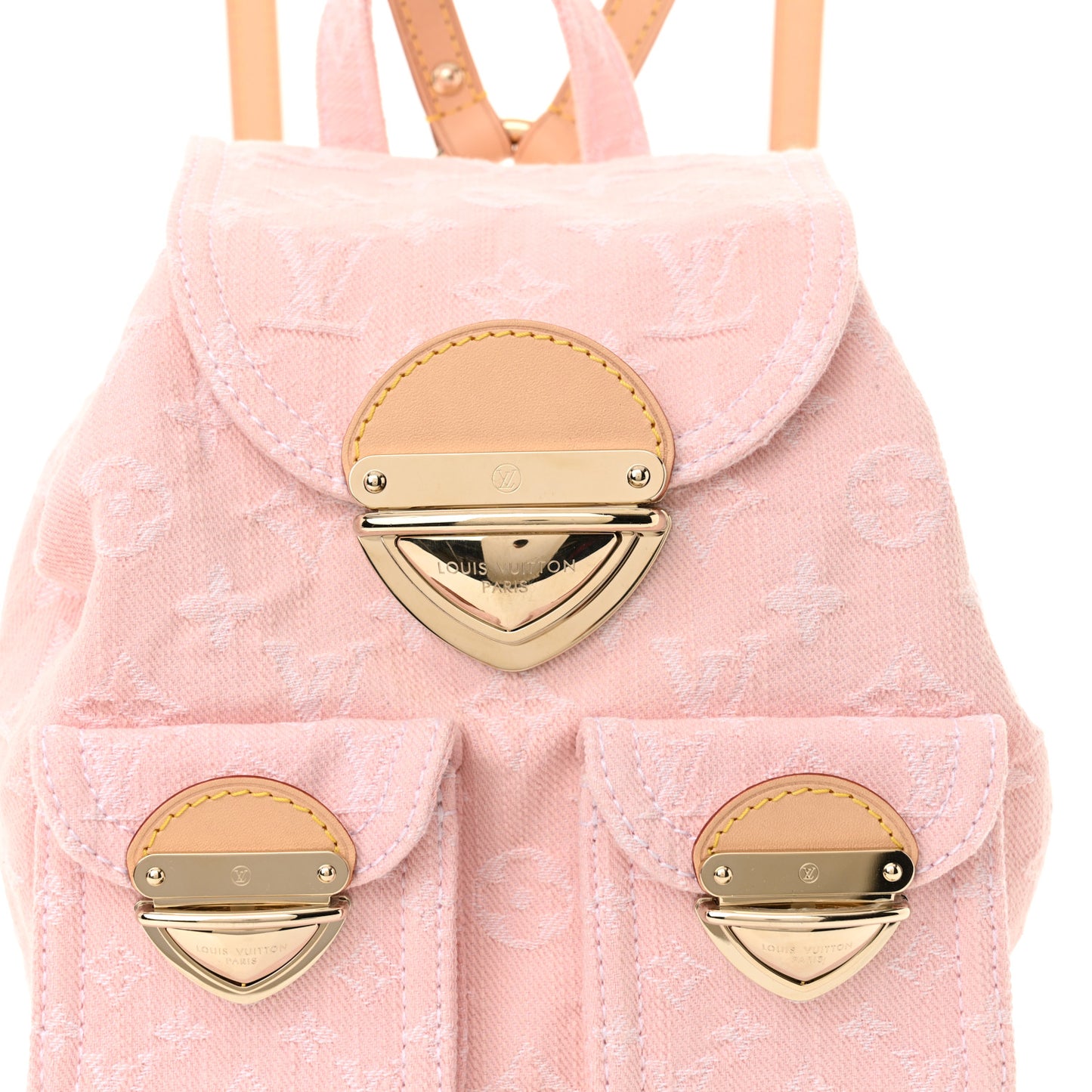 Denim Venice Backpack Washed Pink