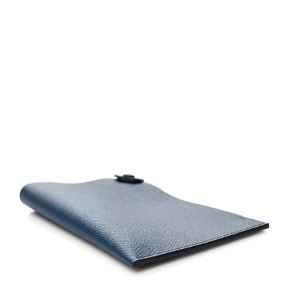 Hermes Epsom Tarmac PM Passport Holder Bleu Indigo 4 of 7