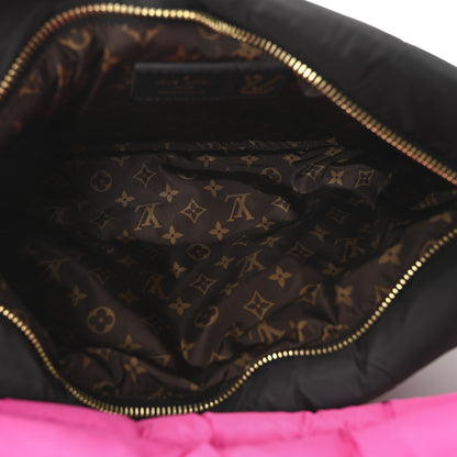 Louis Vuitton Econyl Monogram Pillow Maxi Multi Pochette Accessories Black Fuchsia 5 of 11