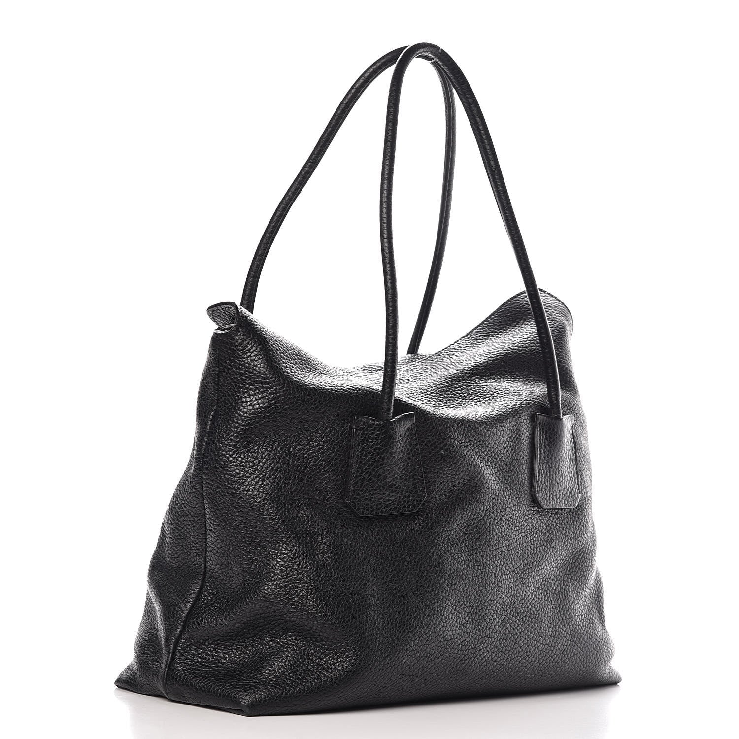 Burberry London Grainy Calfskin Medium Baynard Tote Black 3 of 16