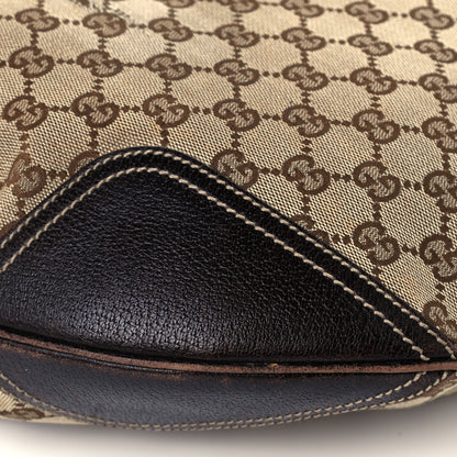 Gucci Monogram Large Princy Hobo Dark Brown 9 of 9