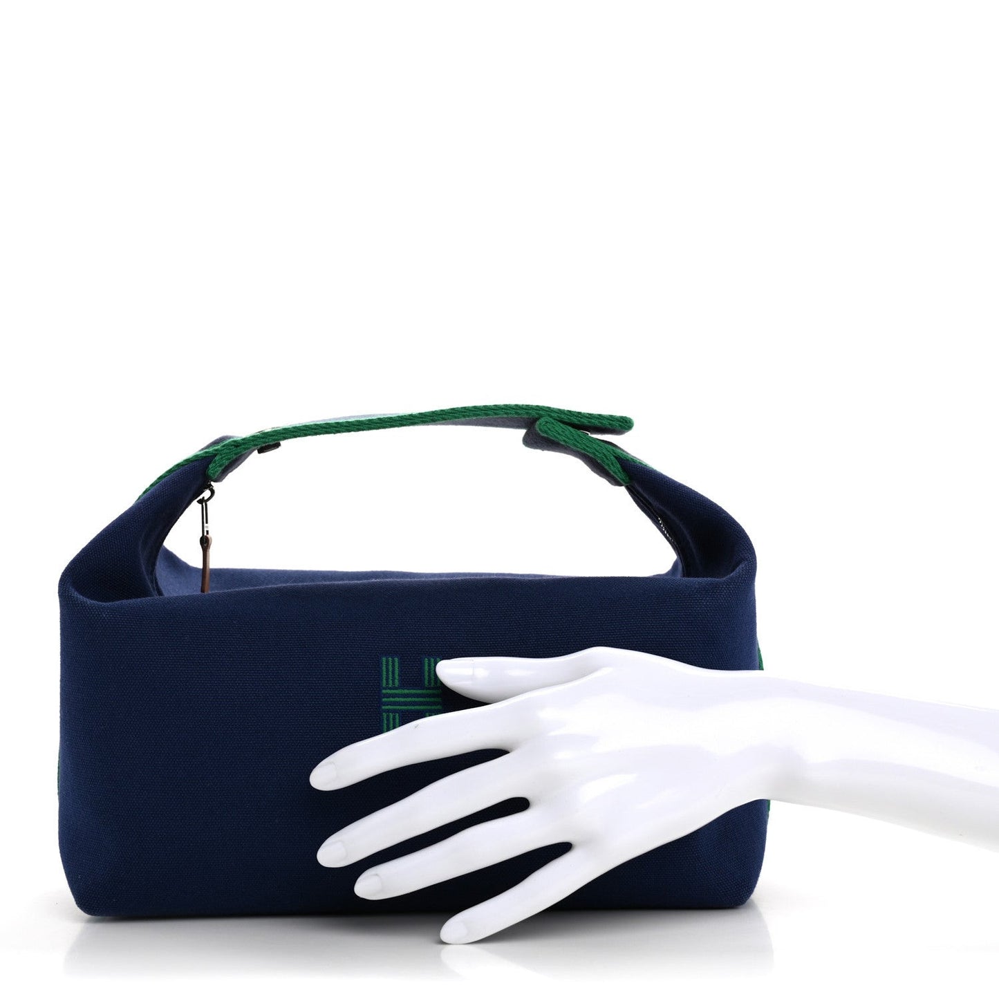 Canvas Large Bride-A-Brac Pouch Marine