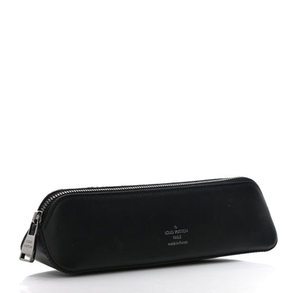 Louis Vuitton Monogram Eclipse Elizabeth Pencil Pouch Black 3 of 14