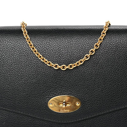 Mulberry Small Classic Grain Calfskin Medium Darley  Black 6 of 7