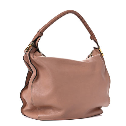 Chloe Calfskin Medium Marcie Hobo Nude 3 of 22
