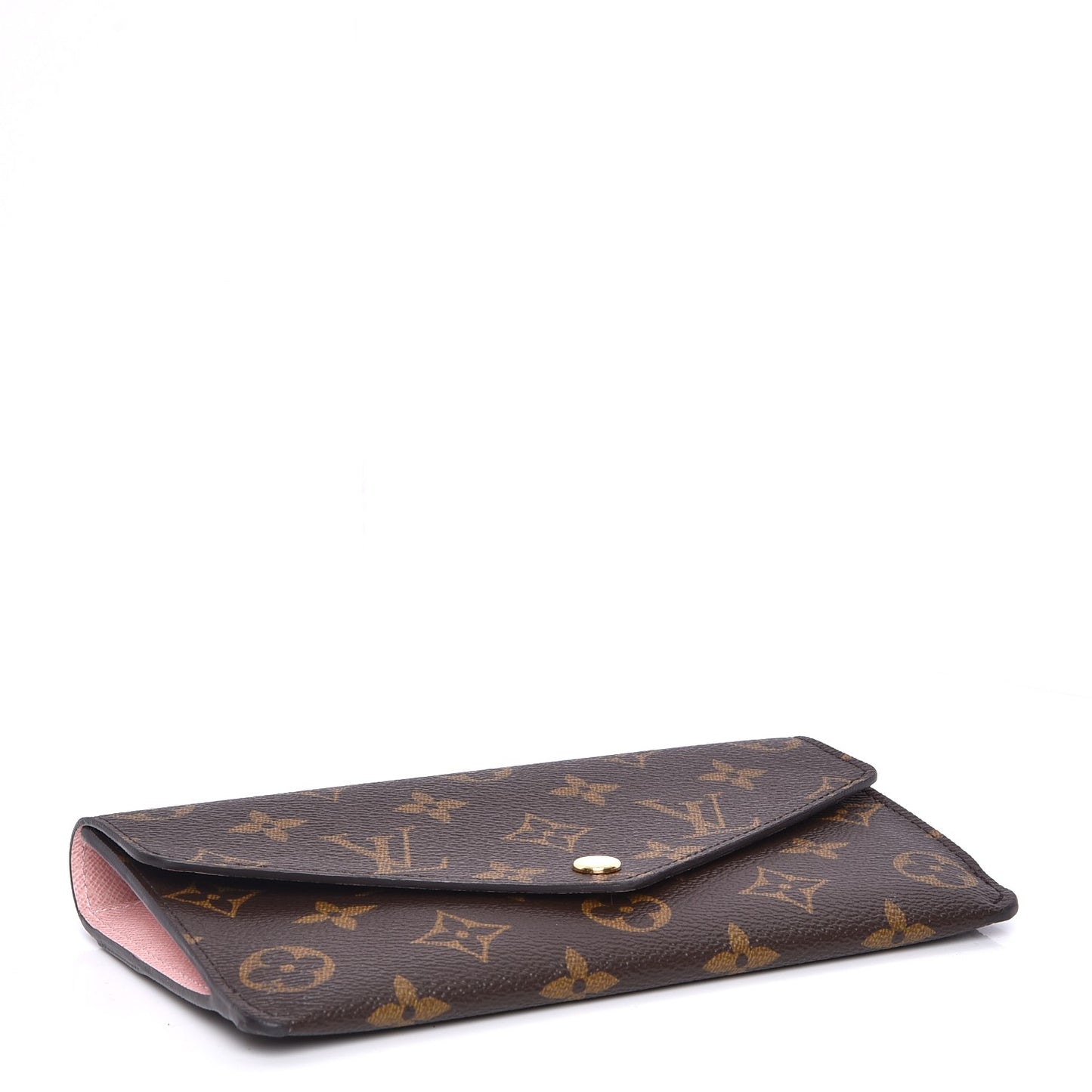 Monogram Jeanne Wallet Rose Ballerine
