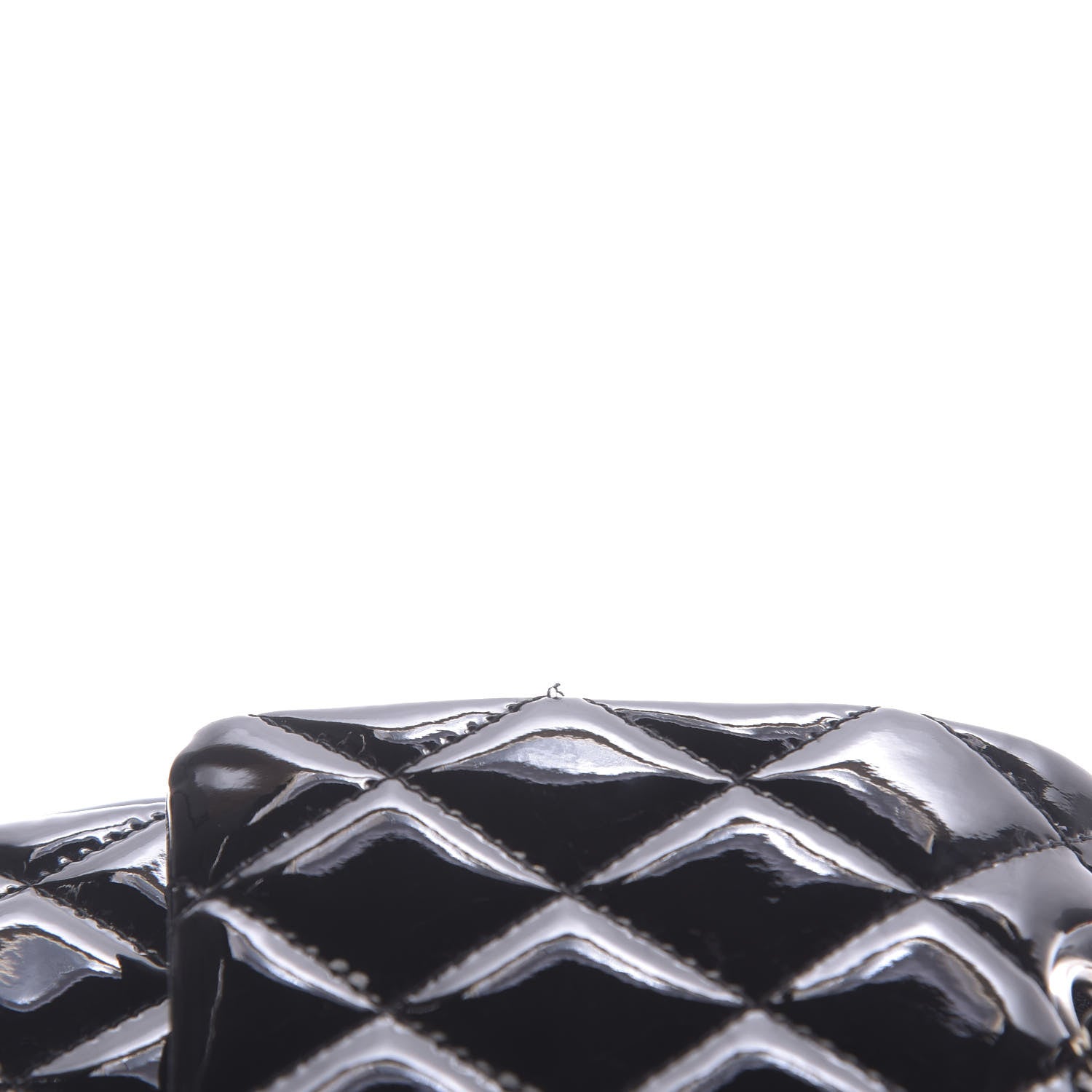 Chanel Patent Quilted Medium Double Flap Black 18 of 18