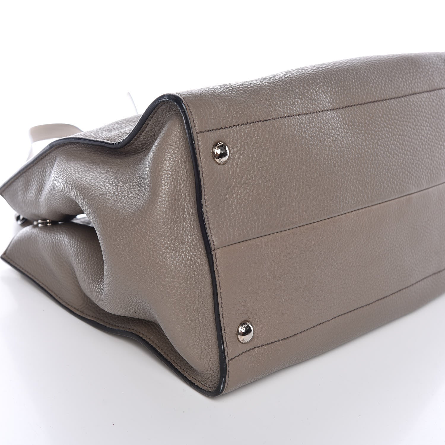 Prada Vitello Daino Shopping Tote Argilla 10 of 11