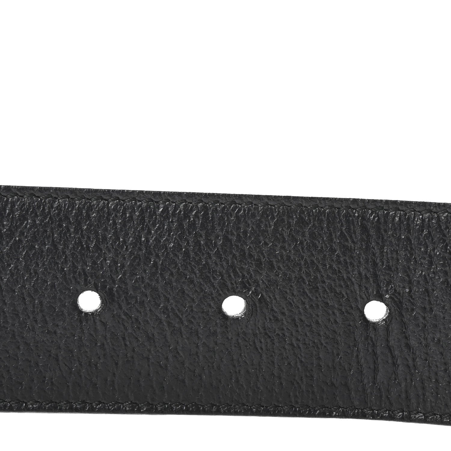 Gucci Textured Calfskin Double G 40mm Belt 85 34 Black 3 of 5