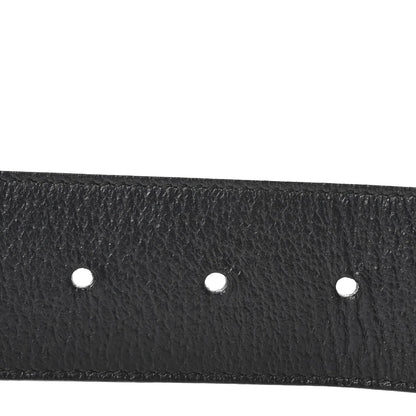 Gucci Textured Calfskin Double G 40mm Belt 85 34 Black 3 of 5