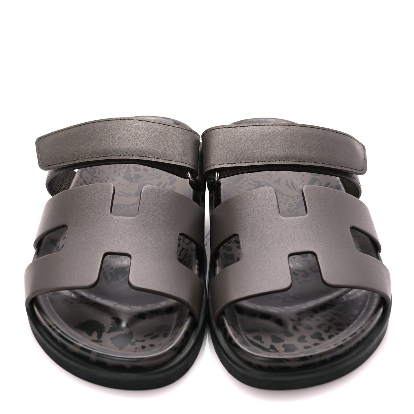 Calfskin Chypre Sandals 38.5 Ecorce