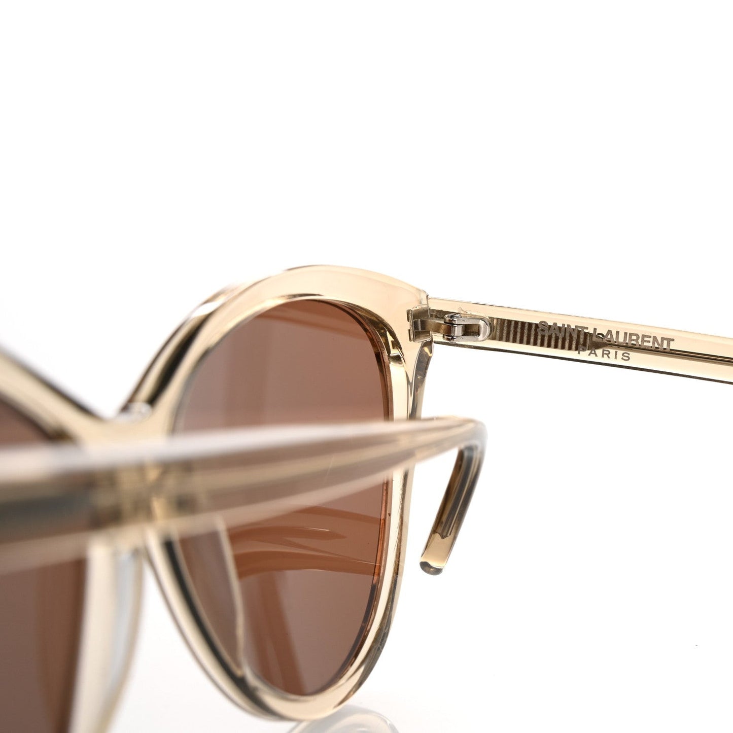 Transparent Acetate SL 456 Sunglasses Beige