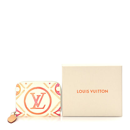 Louis Vuitton Monogram LV By The Pool Zippy Coin Purse Coral 8 of 8