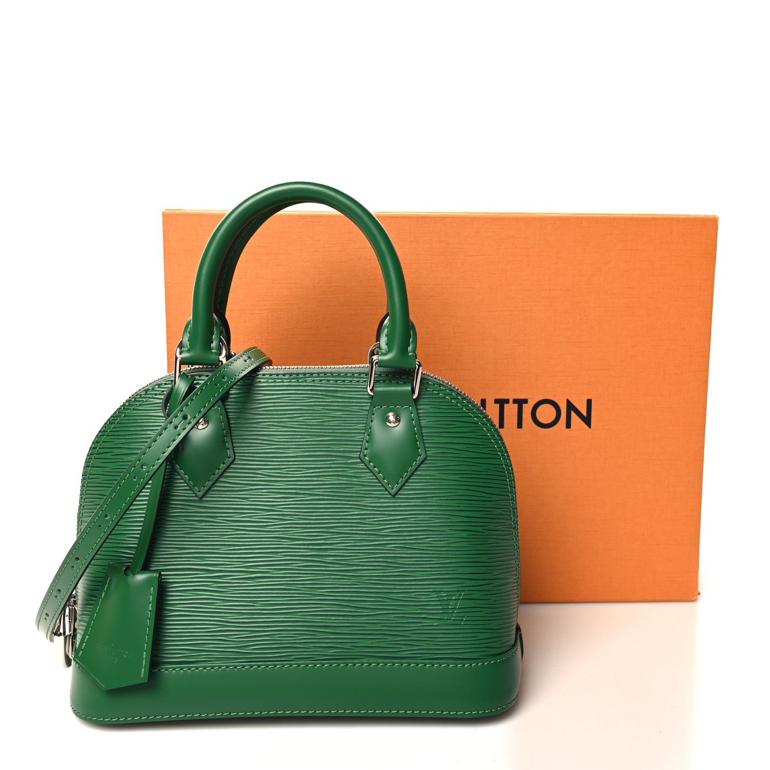 Louis Vuitton Epi Alma BB Borneo Green 10 of 10