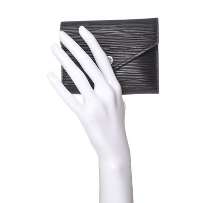 Louis Vuitton Epi Victorine Wallet Black 2 of 7
