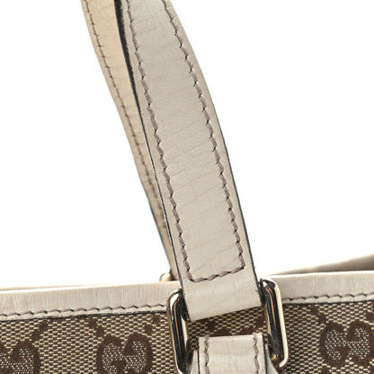 Gucci Monogram Small Jolicoeur Tote White 12 of 16