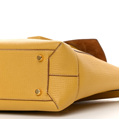 Bottega Veneta Grainy Calfskin Small Arco Curry 10 of 13