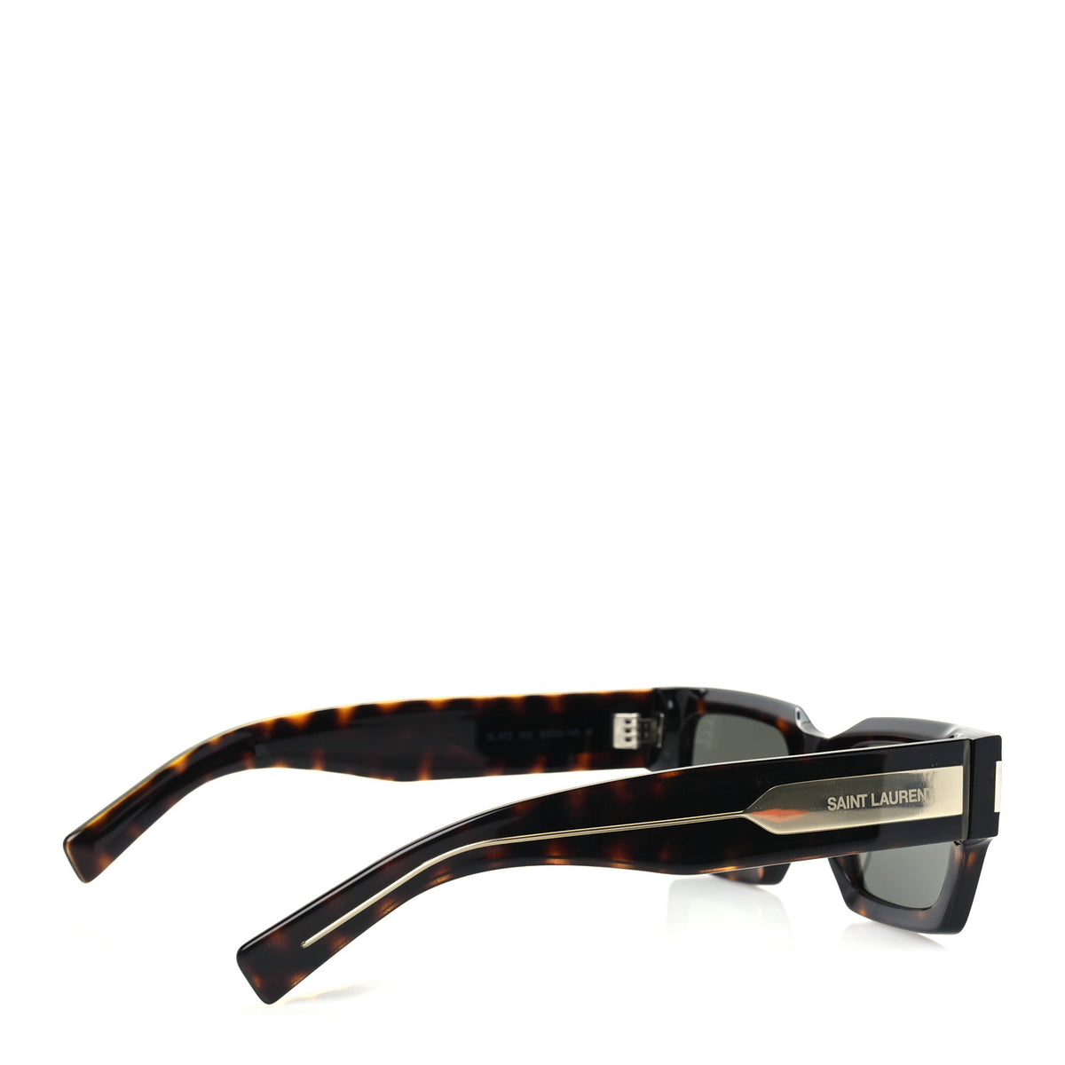 Saint Laurent Acetate SL 572 Sunglasses Tortoise 4 of 7