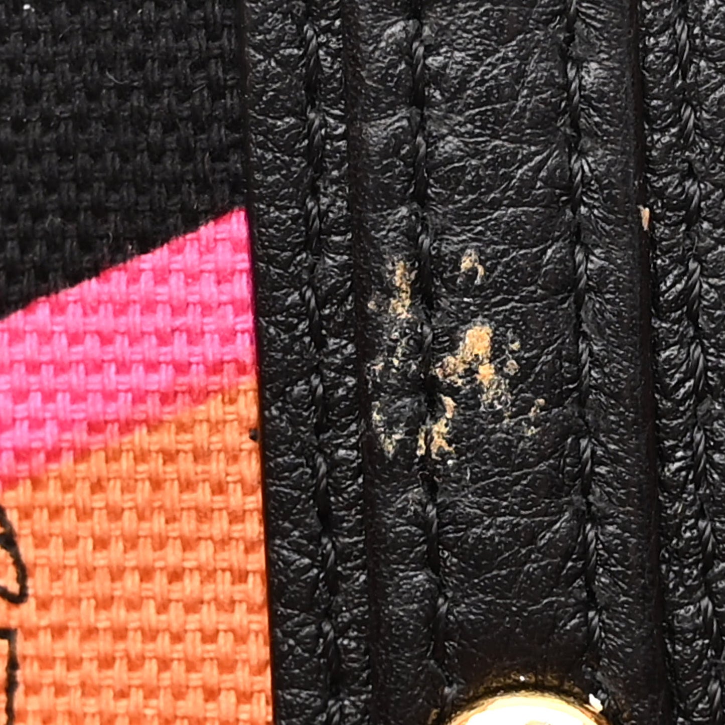 Visetos Medium Project Reversible Shopper Tote Cognac