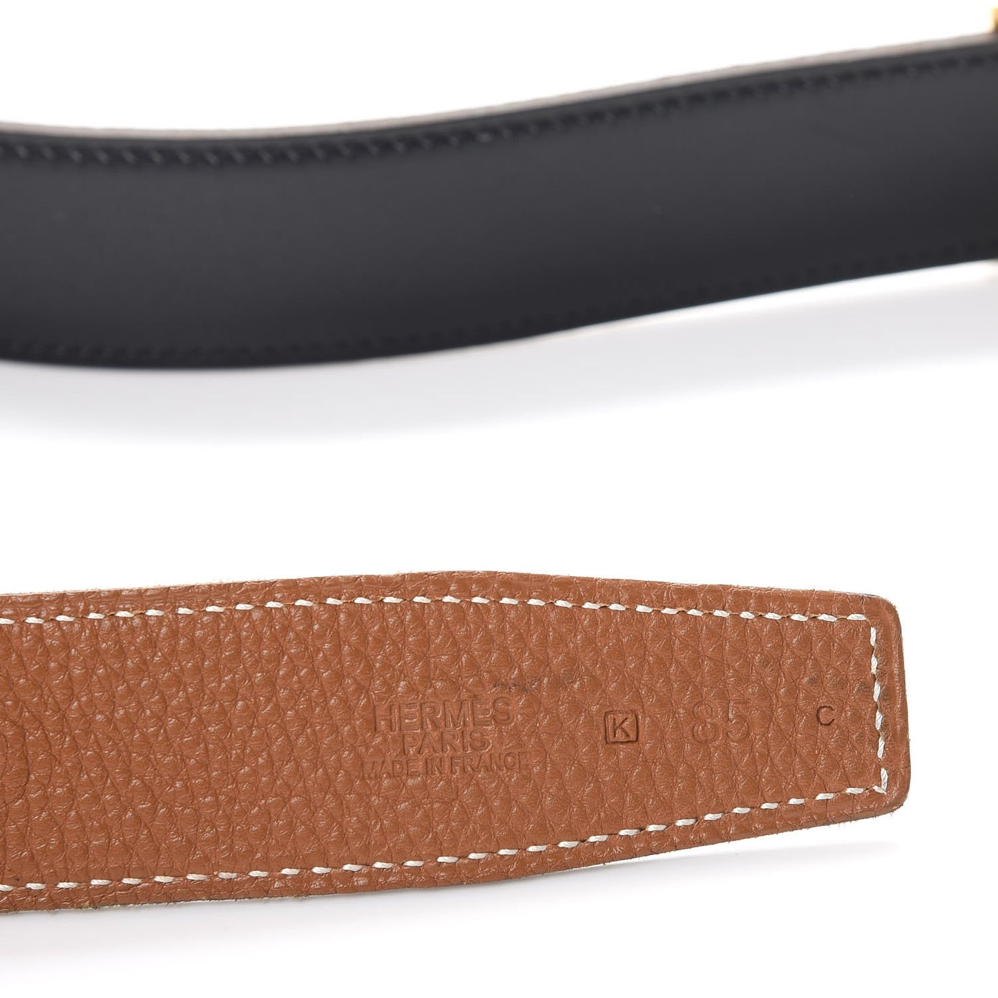 Box Togo 24mm Mini H Belt Black Gold