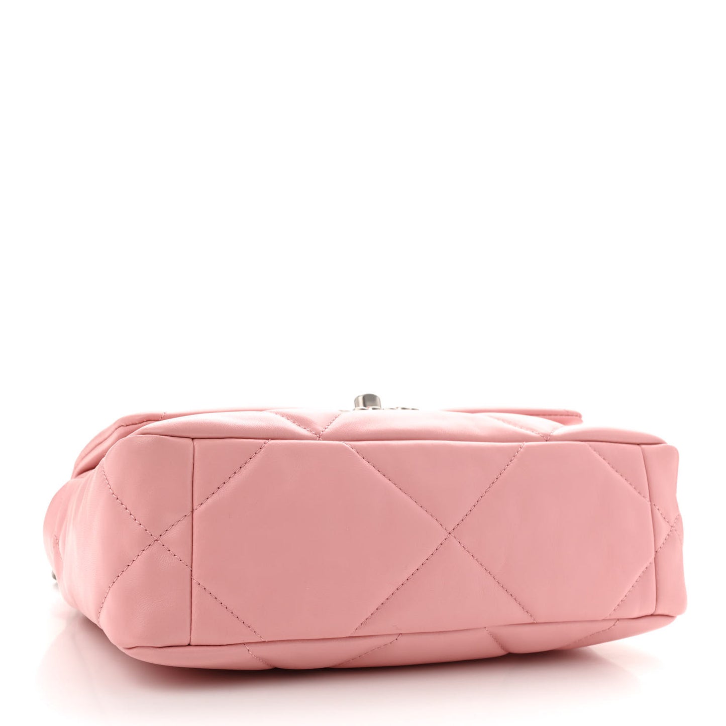 Lambskin Quilted Medium Chanel 19 Flap Light Pink