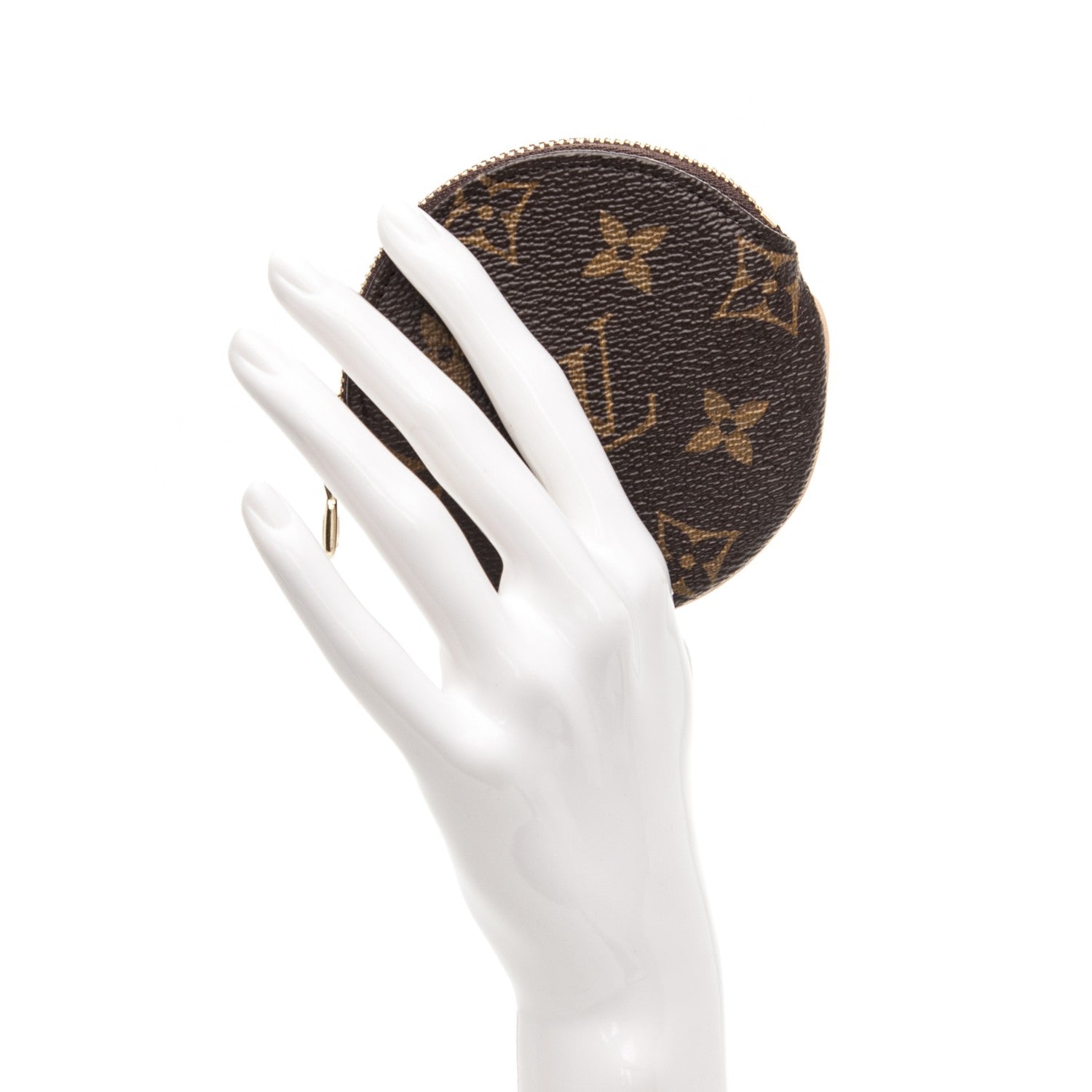 Louis Vuitton Monogram Round Coin Purse 2 of 7