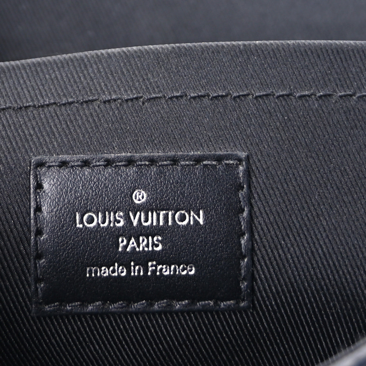 Louis Vuitton Grained Calfskin Monogram Pulse Messenger Khaki Black 5 of 8