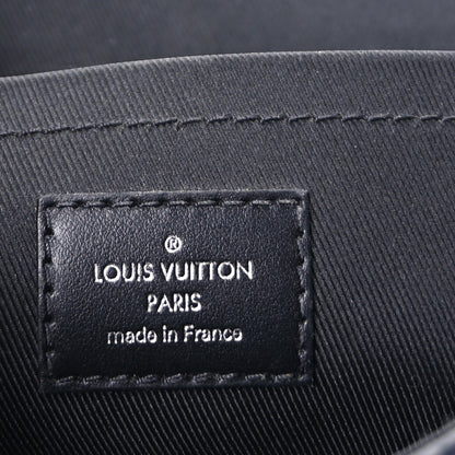 Louis Vuitton Grained Calfskin Monogram Pulse Messenger Khaki Black 5 of 8
