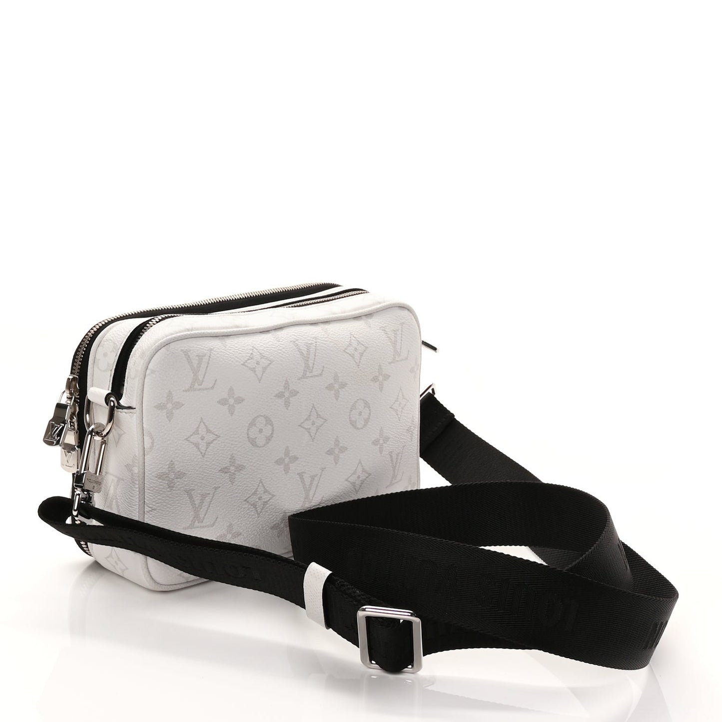Taiga Monogram Alpha Messenger Optic White