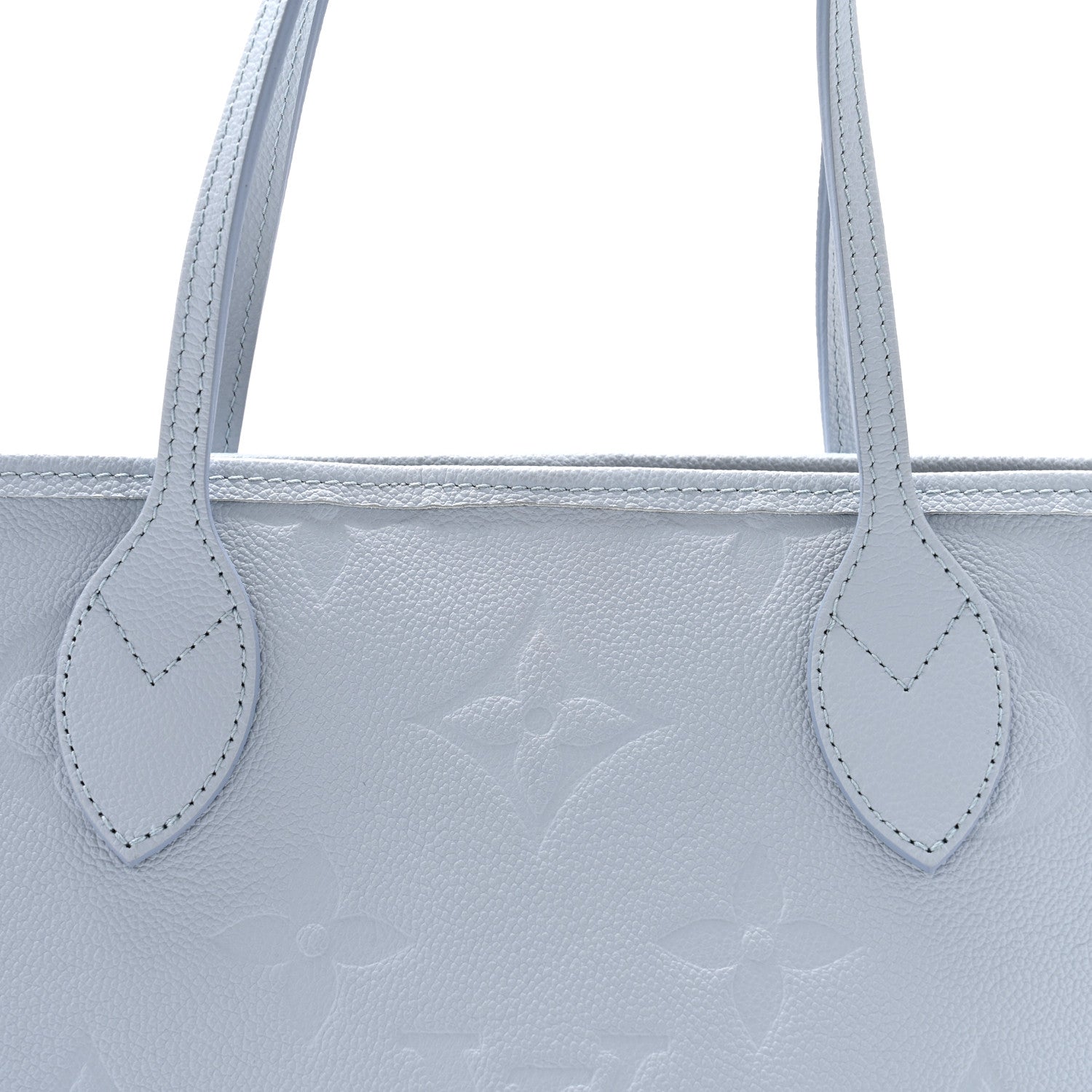 Louis Vuitton Empreinte Monogram Giant Neverfull MM Blue Hour 7 of 9