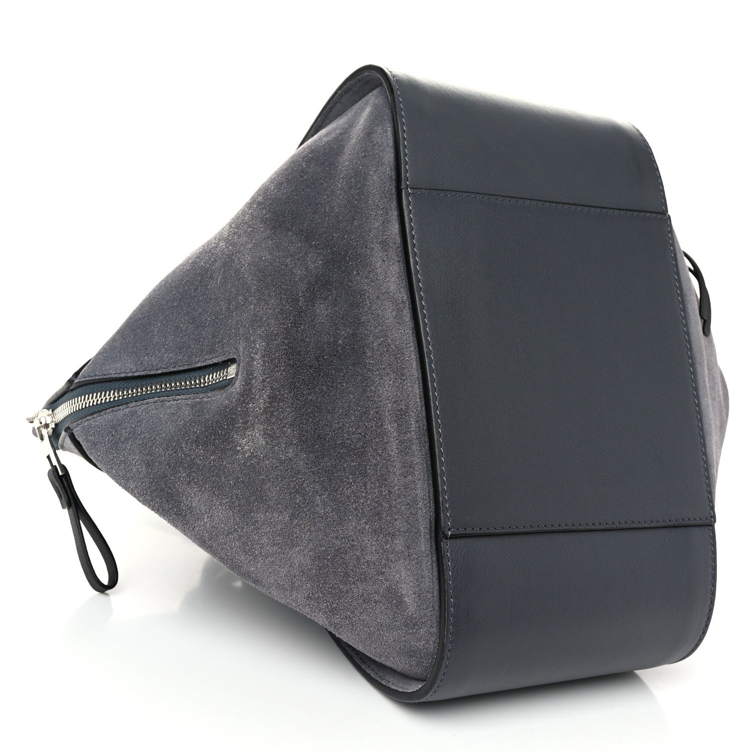 Loewe Calfskin Small Hammock Shoulder Bag Grey Black 4 of 10