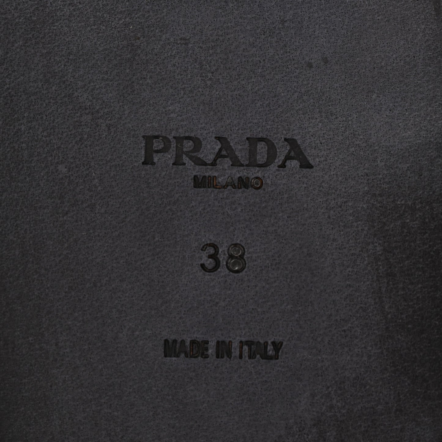 Nappa Logo Quilted Slide Sandals 38 White