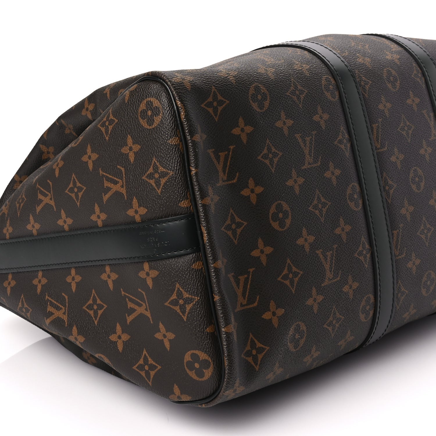 Louis Vuitton Monogram Macassar Keepall Bandouliere 45 7 of 8