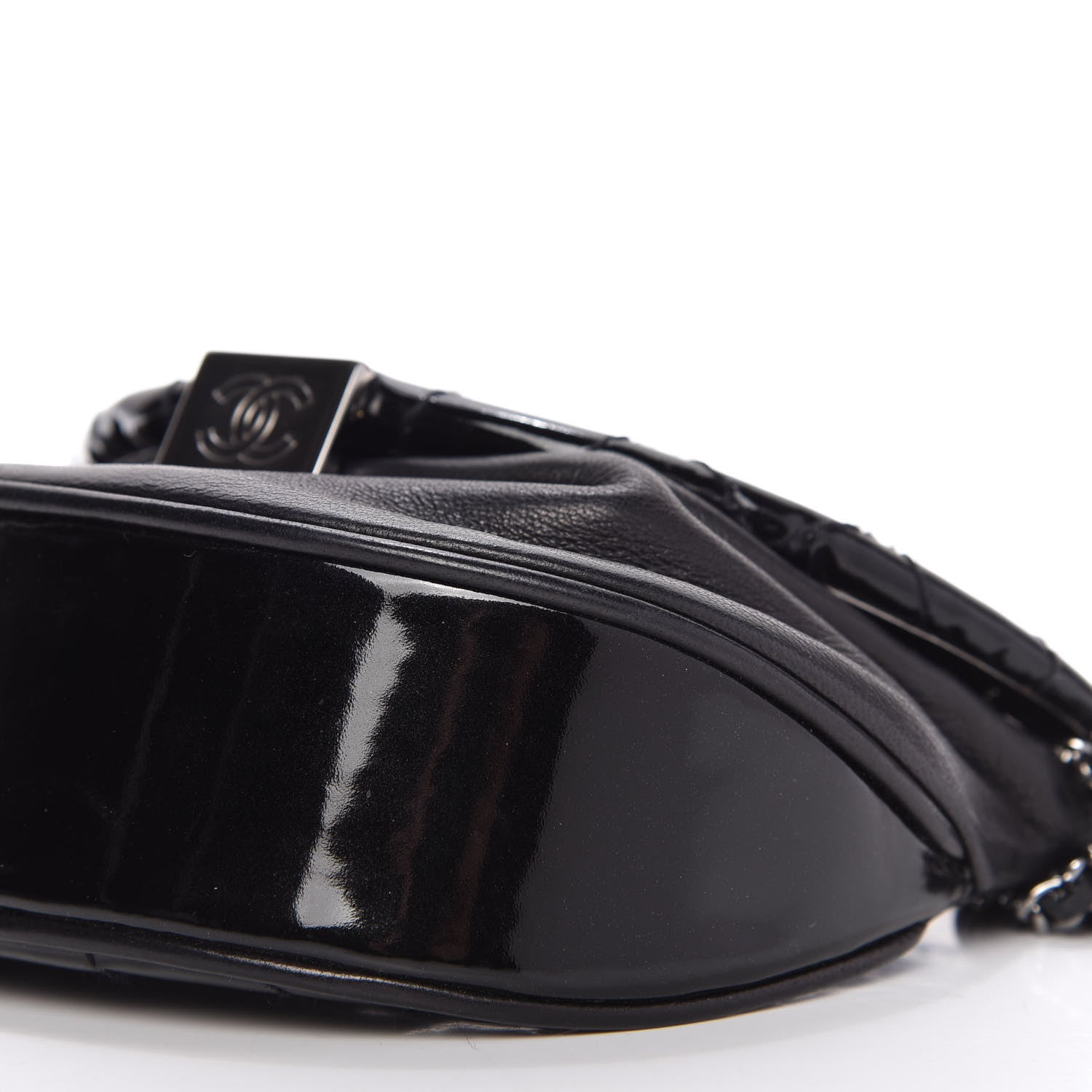 Chanel Patent Calfskin Flap Bag Black 7 of 10
