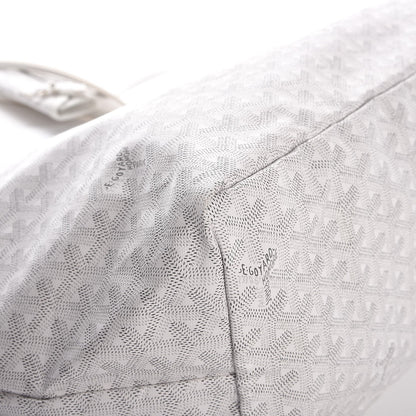 Goyard Goyardine Saint Louis GM White 10 of 11