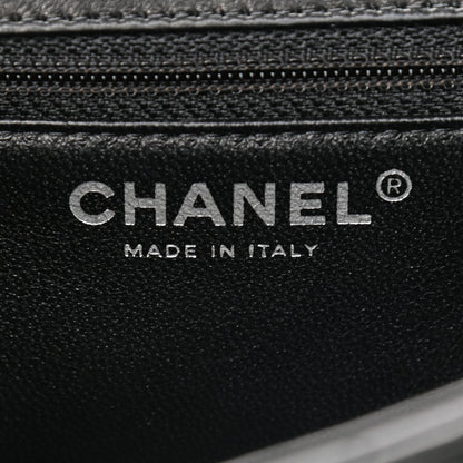 Chanel Lambskin Quilted Kelly Jumbo Flap Bag Black 5 of 16